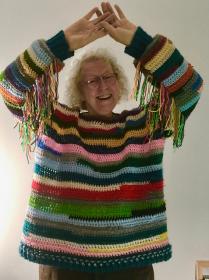 Happy Scrappy Sweater for Women, XS-5X-w4-jpg