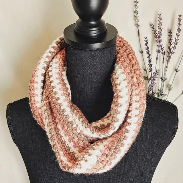 Retro Infinity Scarf for Adults-e1-jpg