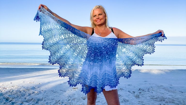 Gracie Knit Lace Shawl, knit-a2-jpg