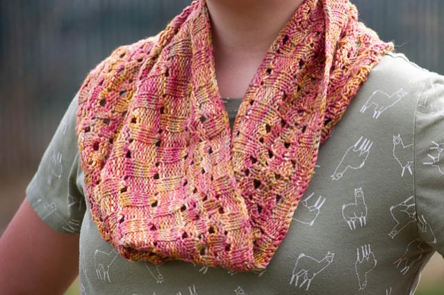 Clary Sage Cowl for Women, knit-a3-jpg