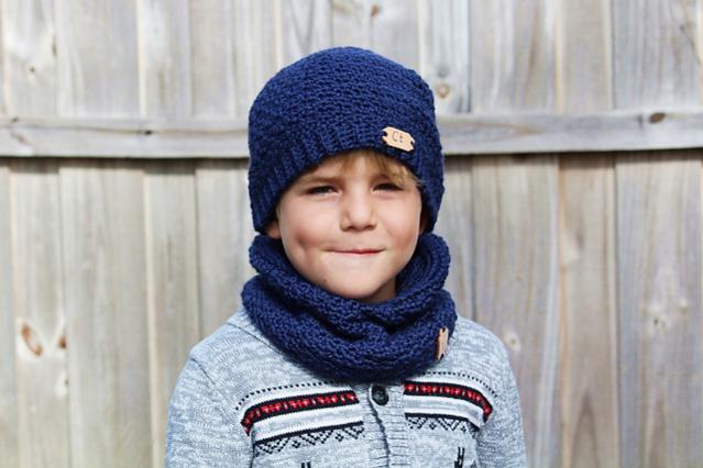 Ripple Beanie, Scarf and Cowl for Men, adult size is free-w4-jpg