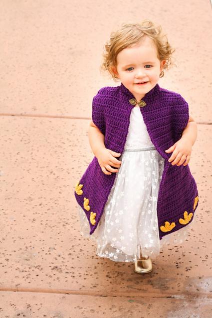 Princess Cape Coat for Girls, 24 mos to 16 yrs-w1-jpg