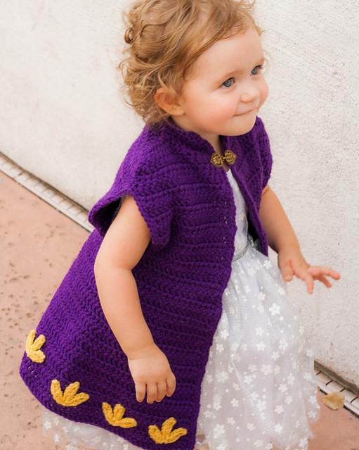 Princess Cape Coat for Girls, 24 mos to 16 yrs-w3-jpg