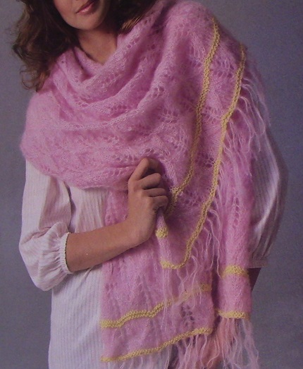 Monique Stole Scarf for Women, knit-a1-jpg