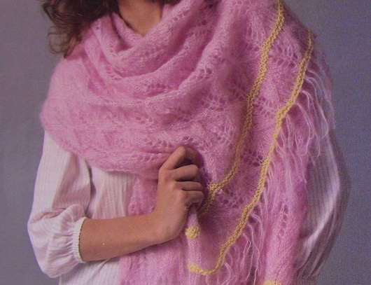 Monique Stole Scarf for Women, knit-a2-jpg