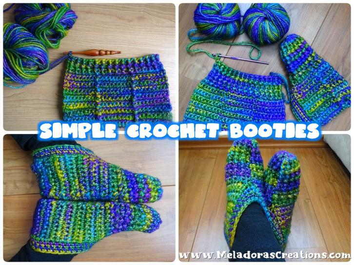 Simple Crochet Booties for Adults-w1-jpg