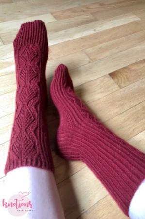 Four Pairs of Socks from Knotions, knit-d2-jpg