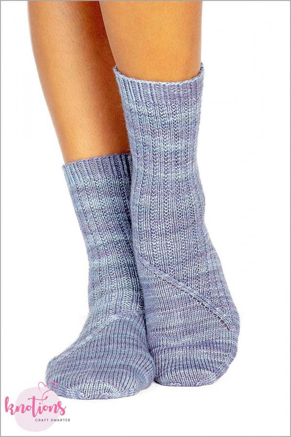 Four Pairs of Socks from Knotions, knit-d4-jpg