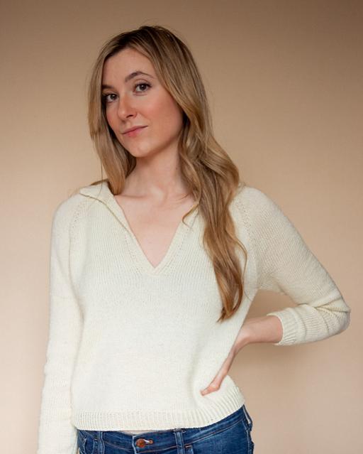 Polo Sweater for Women, XS-5X, knit-w1-jpg