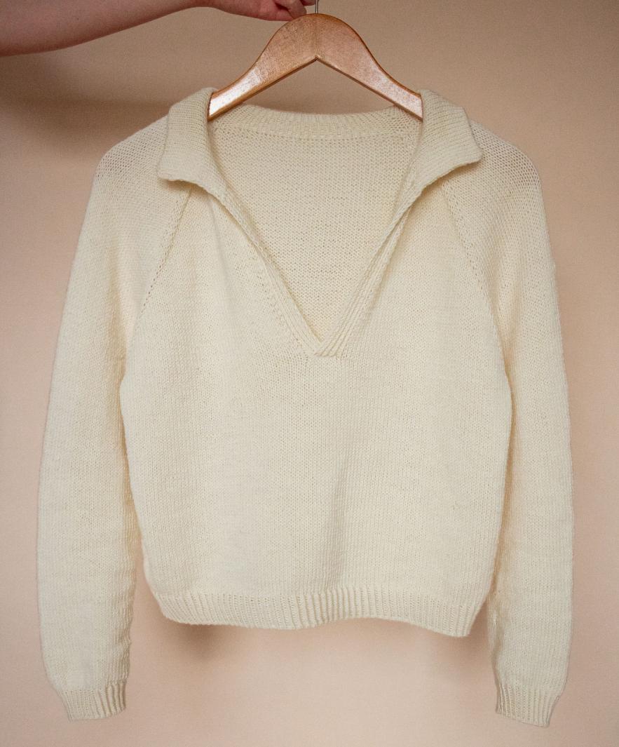 Polo Sweater for Women, XS-5X, knit-w3-jpg