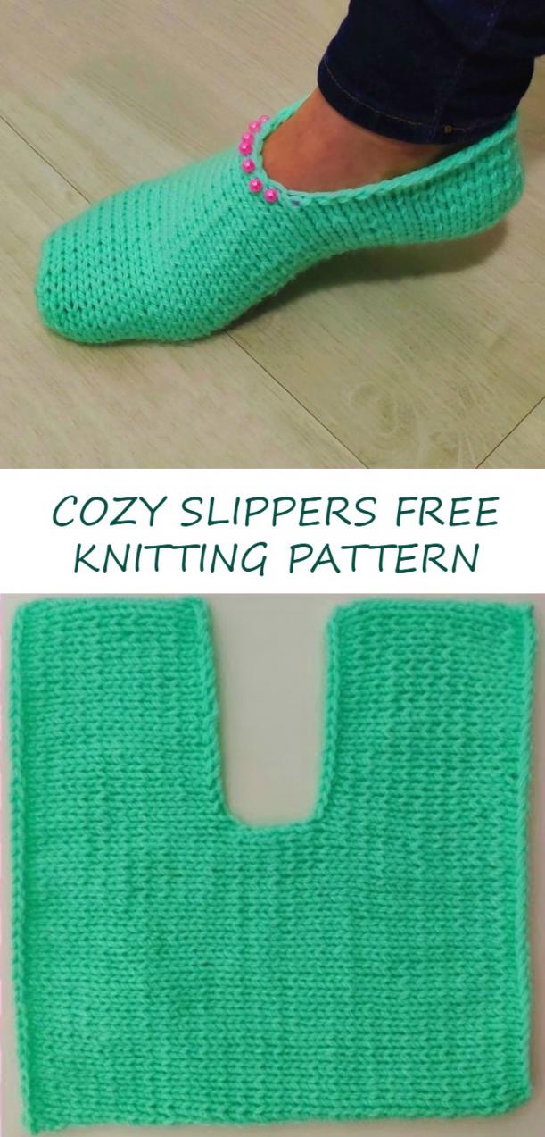Two Pairs of Lovely Slippers for Women, knit-s4-jpg