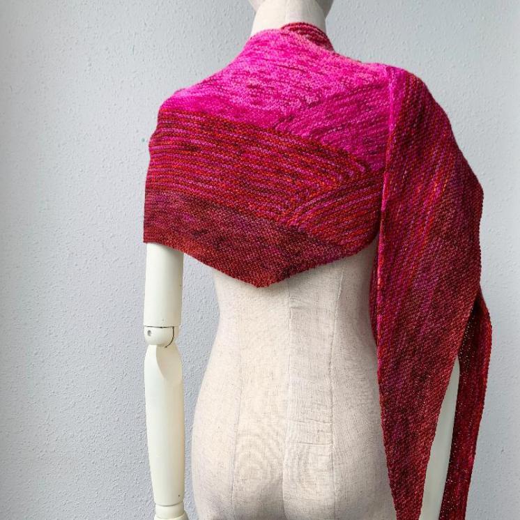High Gloss Shawl, knit-c3-jpg
