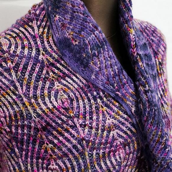 Myriad Brioche Shawl, knit-a3-jpg