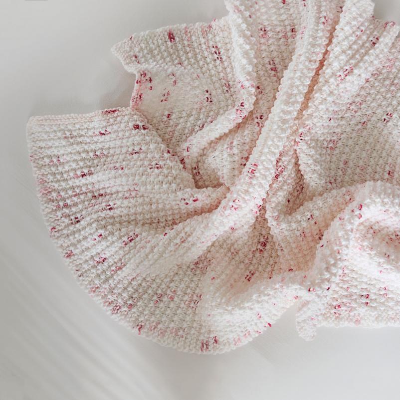 Rosebud Speckle Baby Blanket, knit-a4-jpg