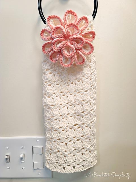 Floral Blooms Hand Towel-e1-jpg