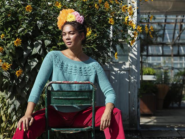 Frida Blouse for Women, S-XL, knit-a1-jpg