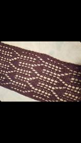 Arrowhead Lace Cowl I and II, knit-c2-jpg