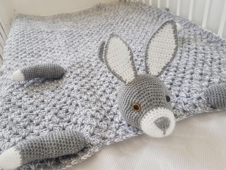 Woodland Bunny Baby Blanket (Free until 6/5/21 5pm UK time)-a2-jpg