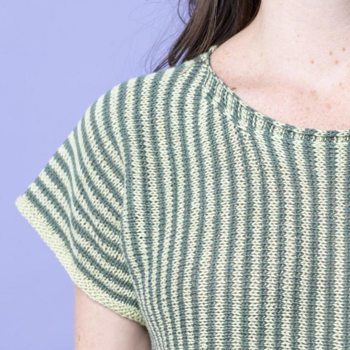 Lynn T-Shirt for Women, S/M/L. knit-d2-jpg