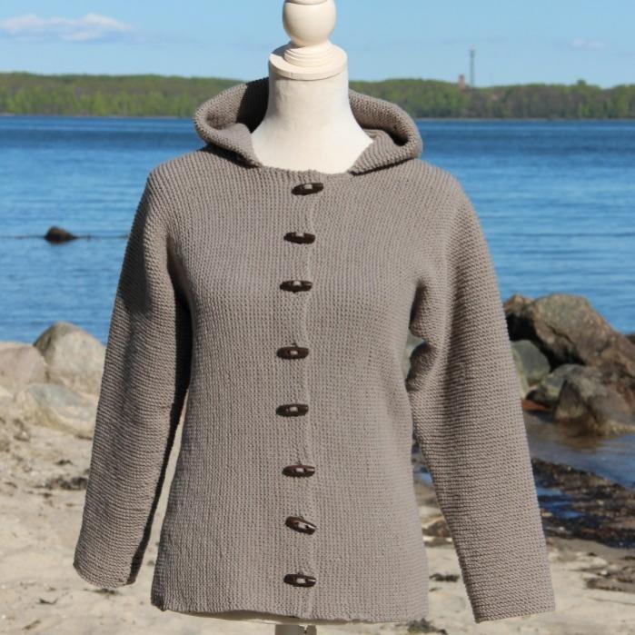 Hooded Jacket for Women, XS-XXXL, knit-a1-jpg