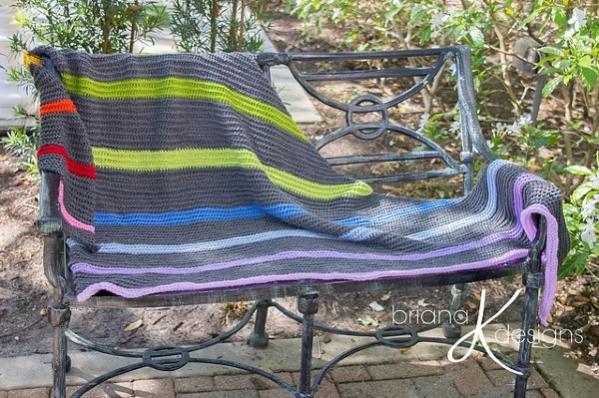 Rainbow Colorwheel Shawls, knit and crochet-e2-jpg