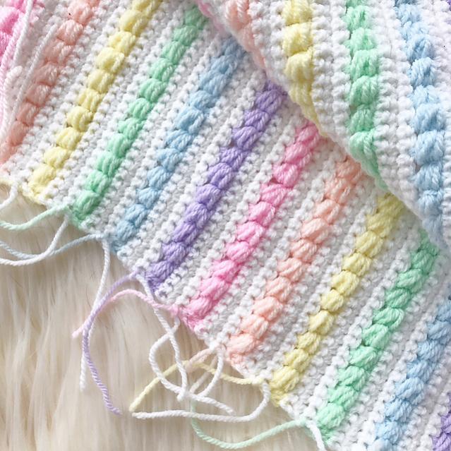 Rainbow Puff Baby Blanket-w3-jpg