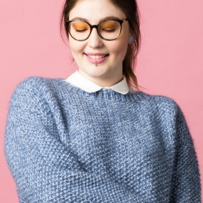 Gitte Sweater for Women, S/M/L, knit-d2-jpg