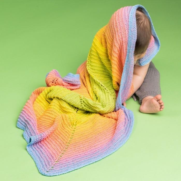 Tusindfryd Baby Blanket, knit-a2-jpg