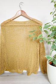 Easy Knit Summer Sweater for Women, 32&quot; TO 50&quot;-a1-jpg
