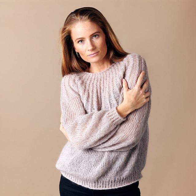 Cora Blouse for Women, S-XXL. knit-d2-jpg