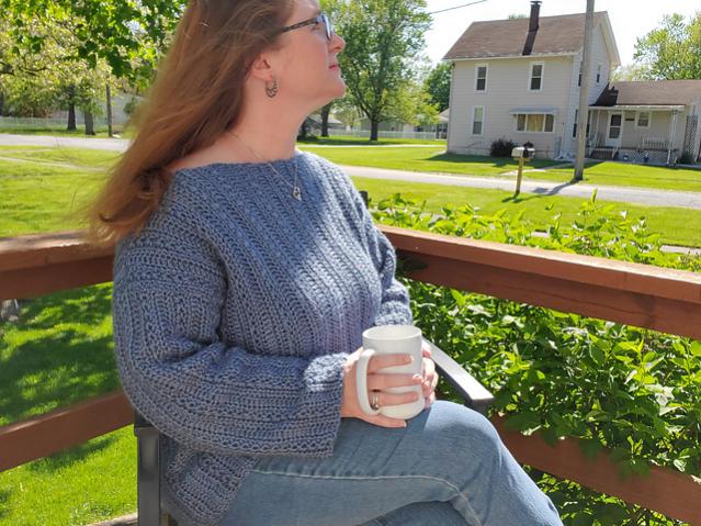 Comfy Stars Sweater for Women, S-XL, adjustable-w1-jpg