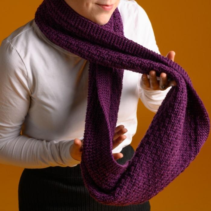 Lea Tube Scarf for Women, knit-r3-jpg