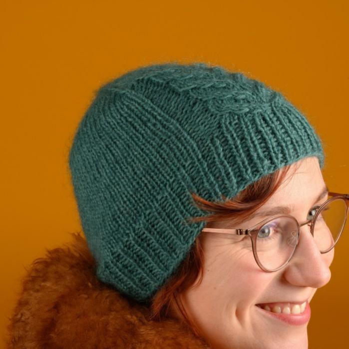 Four Lovely Hats for Women, various sizes, knit-a3-jpg