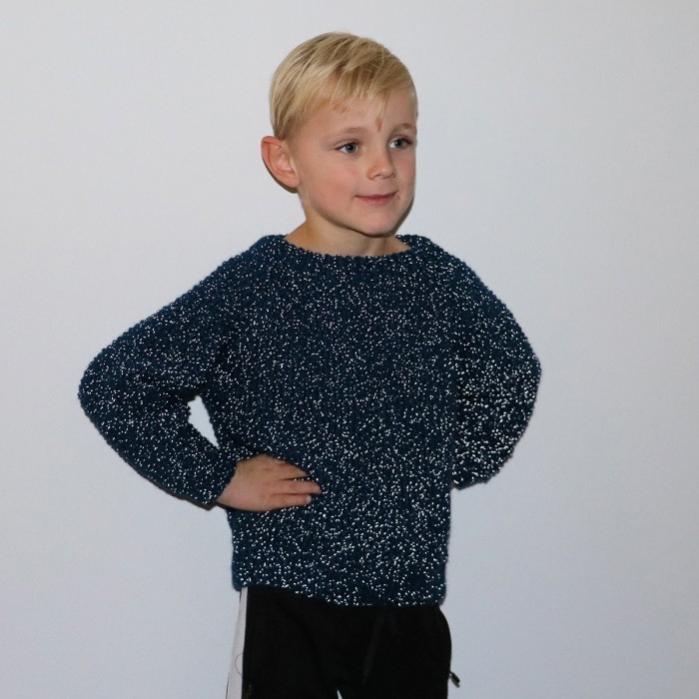 Starlight Moss Stitch Sweater for Boys, 2 to 12 yrs, knit-d2-jpg