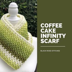 Coffee Cake Infinity Scarf for Women-e1-jpg