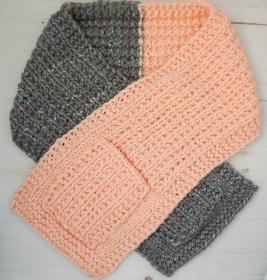 Color Blocked Pocket Scarf, knit-a4-jpg