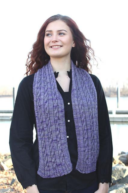 Cabled Scarf for Adults, knit-d1-jpg