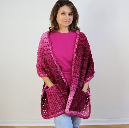 Crochet Pocket Shawl for Beginners-e1-jpg