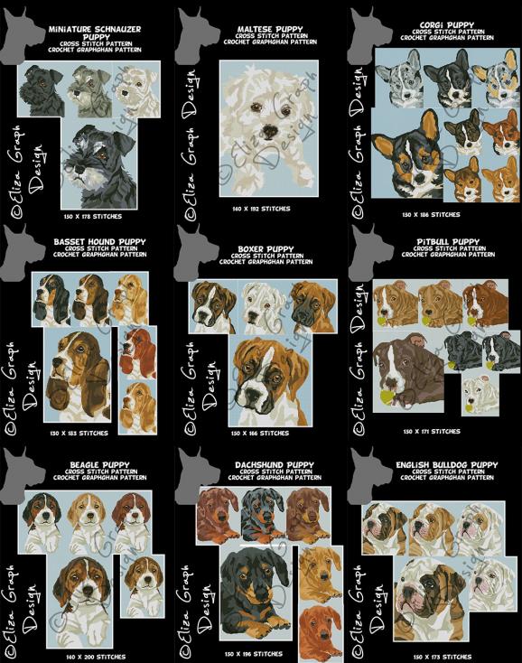 Basset Hound, Beagle, Boxer Corgi Dachshund English Bulldog Maltese Miniature Schnauz-unitled-1s-jpg