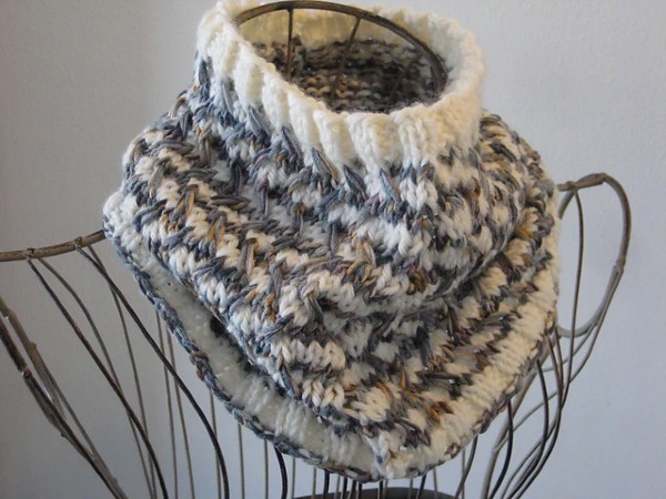 Diagonal Weave Cowl for Adults, knit-a1-jpg