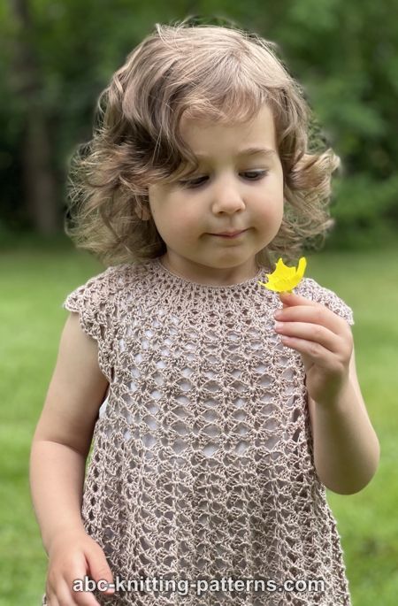 Children's Summer Shell Dress for Girls, 2-8 yrs-q4-jpg