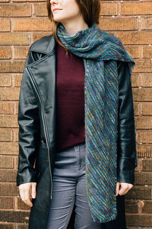 The Sea in the Chasm Scarf, knit-d2-jpg