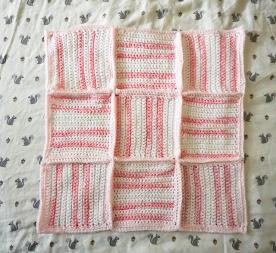 Gentle Stripes and Textures Baby Blanket, six sizes-q1-jpg