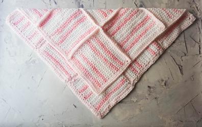 Gentle Stripes and Textures Baby Blanket, six sizes-q4-jpg