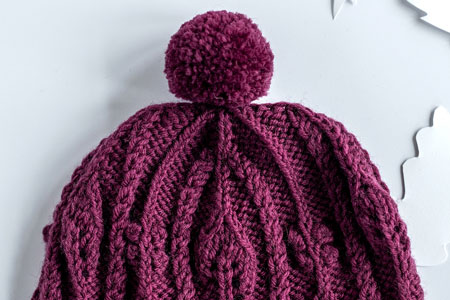 Four Lovely Hats for  Women, knit-d1-jpg