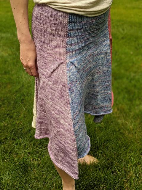 Petal Skirt for Women, XS-5XL, knit-a3-jpg