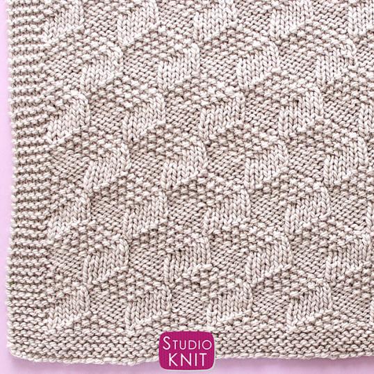 Tumbling Blocks Blanket, knit-a1-jpg