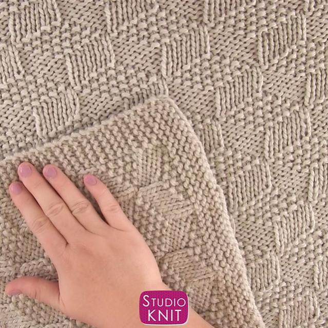 Tumbling Blocks Blanket, knit-a3-jpg
