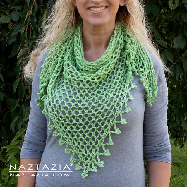 Easy Triangle Scarf for Women-a1-jpg