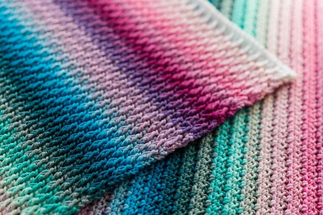 Alpine Stitch Baby Blanket-e2-jpg